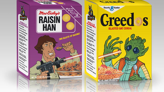 From Grape-Hutts to Count Dookula: fake Star Wars cereals